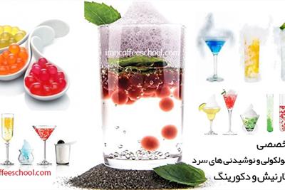 آموزش تخصصی نوشیدنی های سرد | میکسولوژی مولکولی