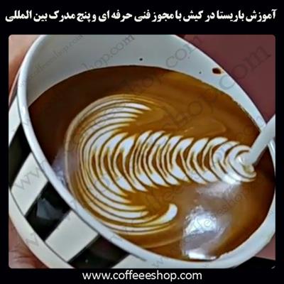 آموزش باریستا کیش – آموزش باریستا در کیش با مجوز فنی حرفه ای و پنج مدرک بین المللی